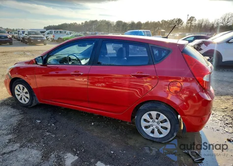 2015 Hyundai Accent Gs z USA, uszkodzony, nr VIN KMHCT5AE0FU201549